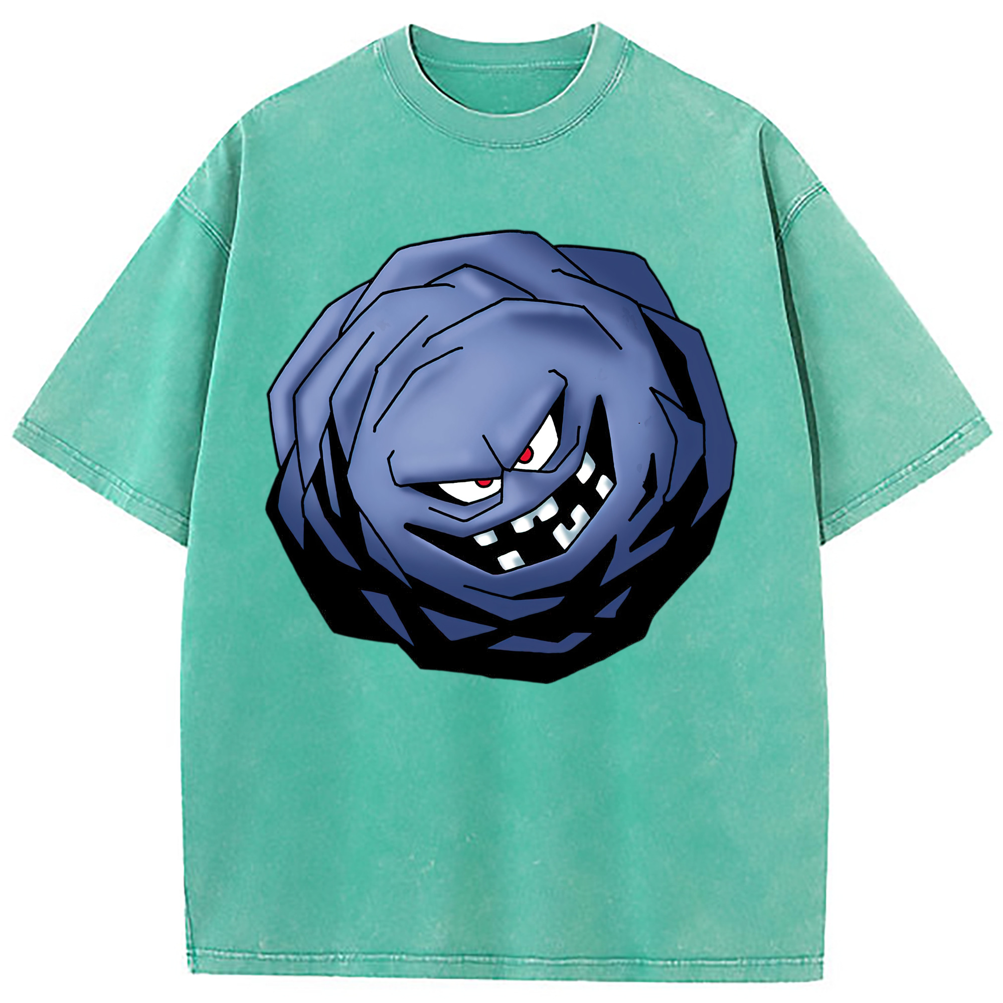 （画像用） ドラゴンクエスト Doragon Kuesuto Dragon Quest 綿100% ヴィンテージ風 半袖Tシャツ（フロントプリント）